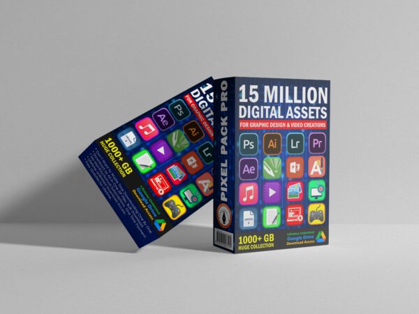 15 Million Design Assets Resell Pack