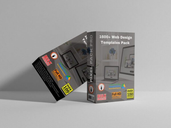 1600+ Web Design Templates Pack